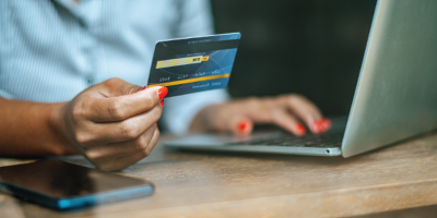 online shopping with credit card